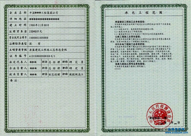辦理施工資質(zhì)增項的要求